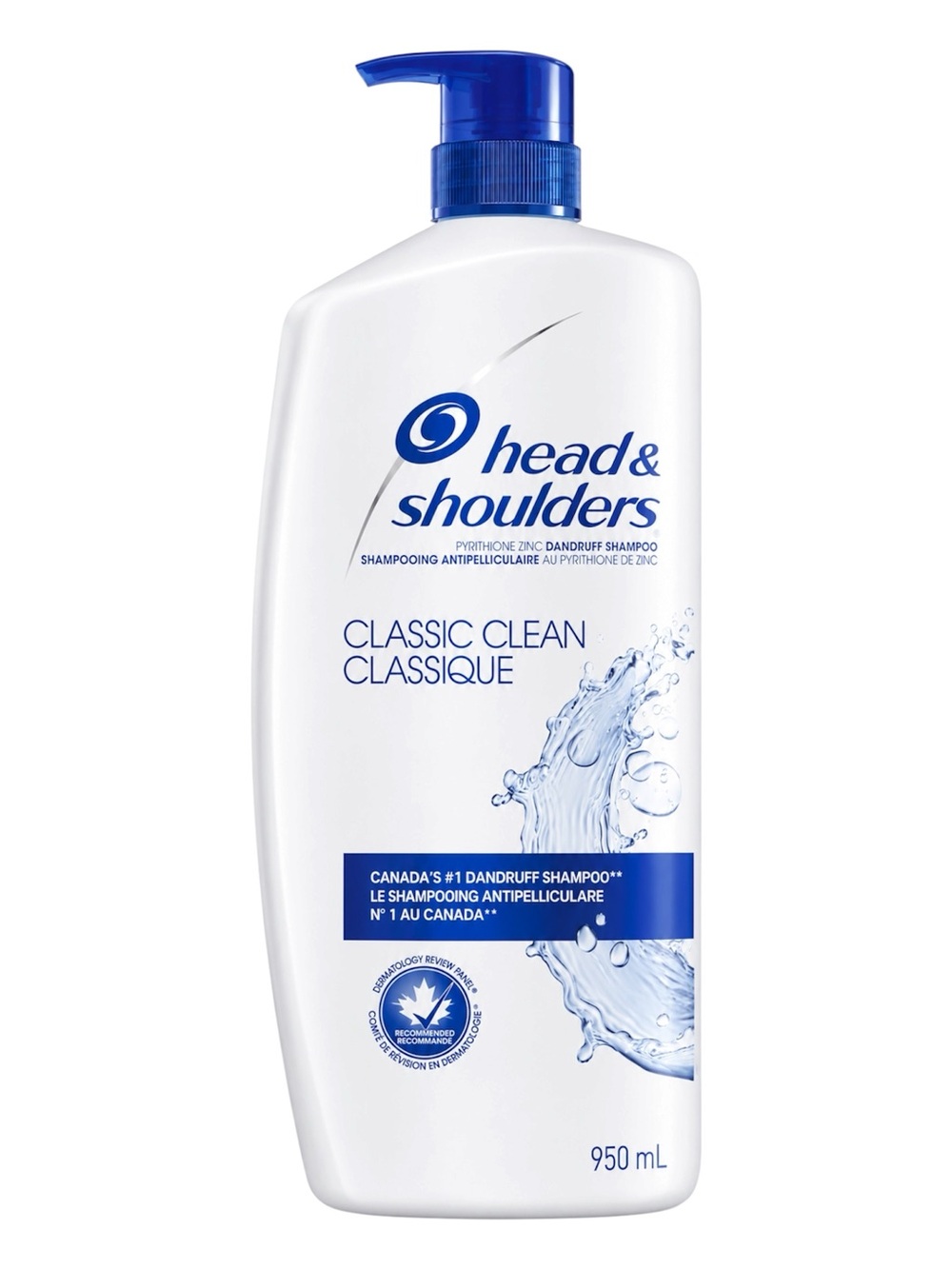 HEAD AND SHOULDERS CLASSIC CLEAN ANTI-DANDRUFF SHAMPOO 950ML - BRAND NEW